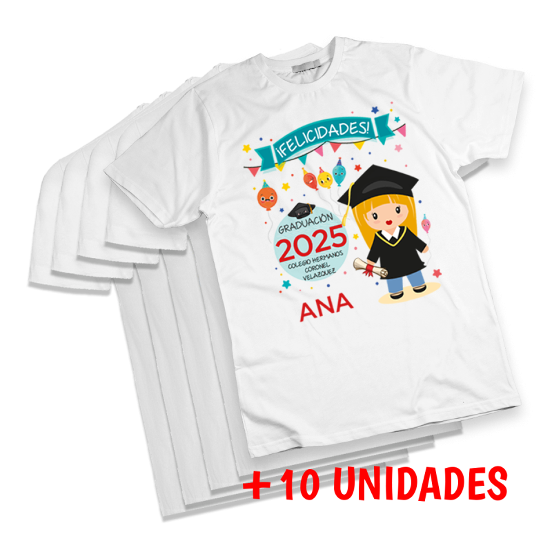 Sublimadas Playera De Graduado Polos Personalizados Diseños De